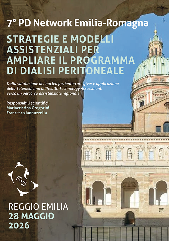 Programma 7° PD Network Emilia-Romagna Strategie e modelli assistenziali per ampliare il programma di dialisi peritoneale